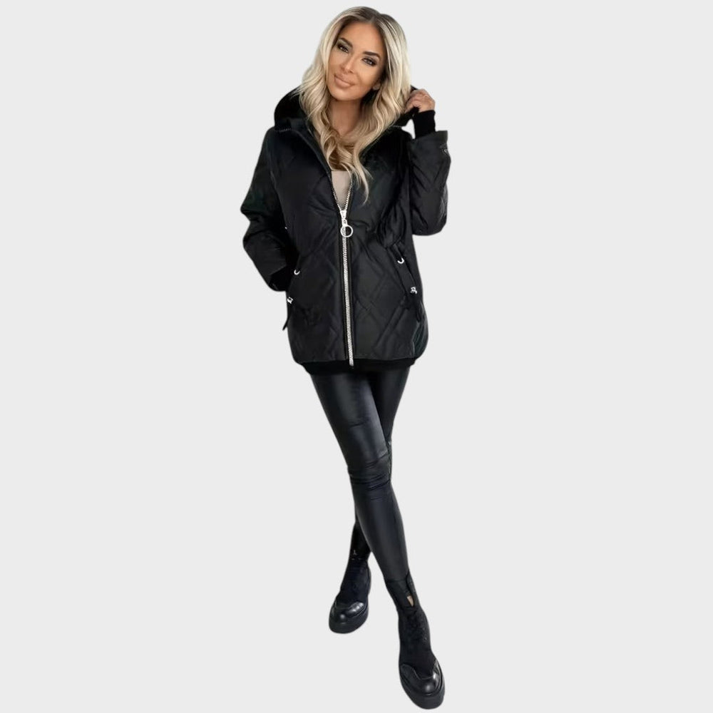 Marlena | Chaqueta acolchada con capucha