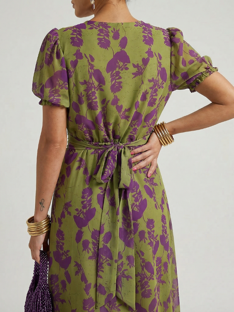 Vivelle | Vestido midi floral