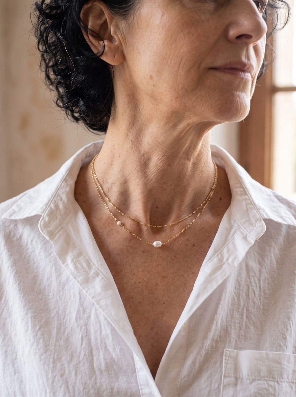 Margarita | Collar de perlas de agua dulce