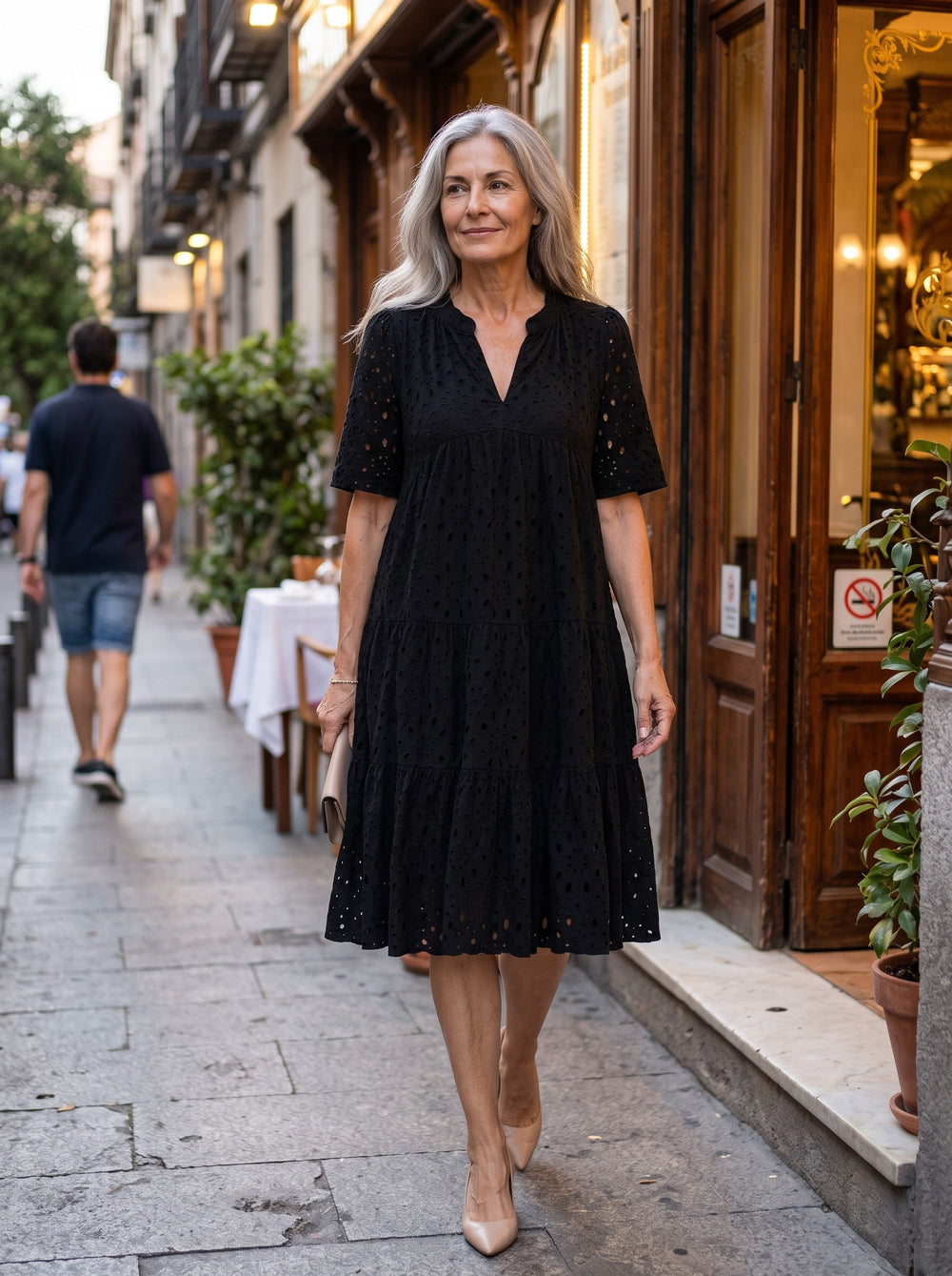 Marilyn | Vestido de verano con volantes
