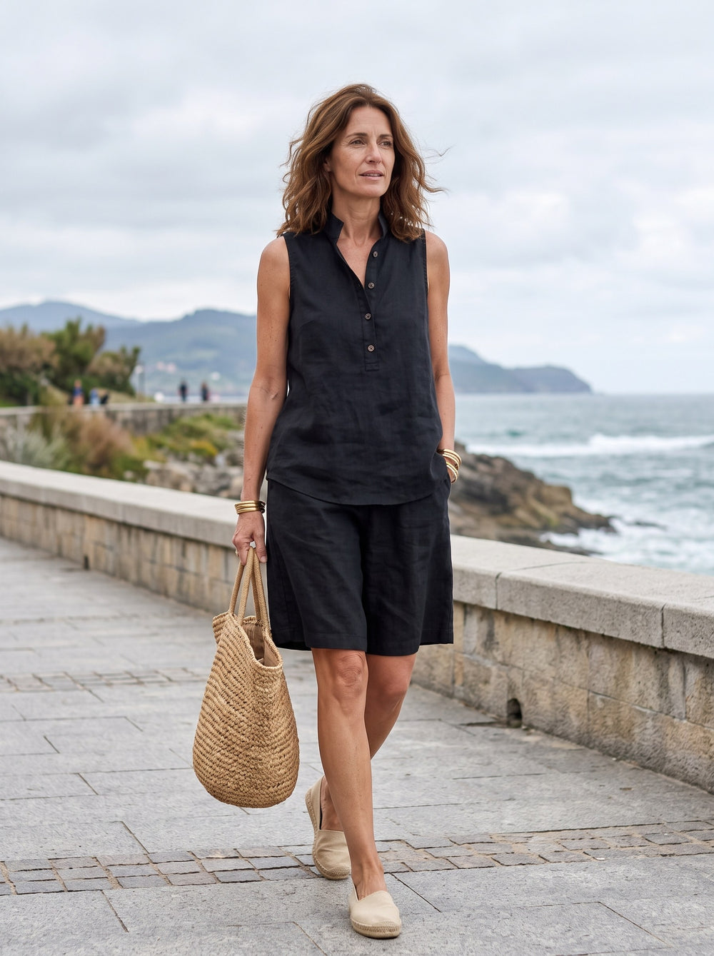 Marisol | Conjunto de verano - Negro