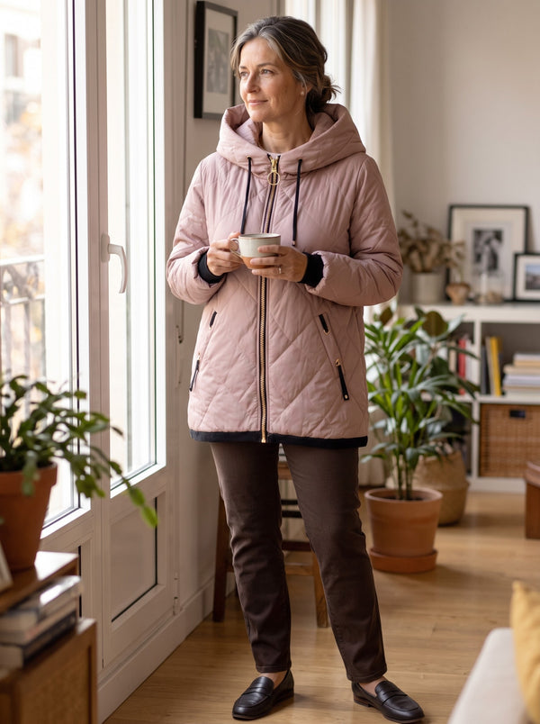 Marlena | Chaqueta acolchada con capucha