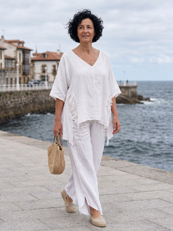 Bianca | Conjunto de lino