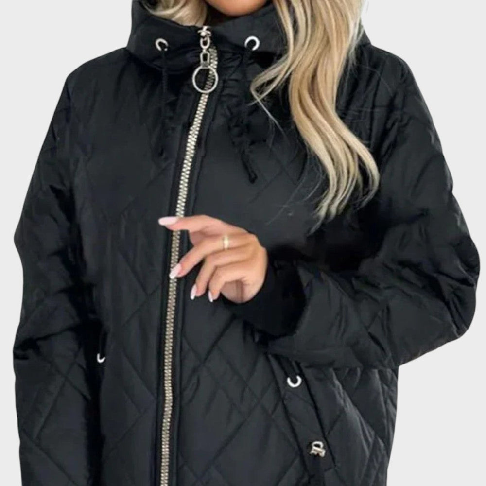 Marlena | Chaqueta acolchada con capucha