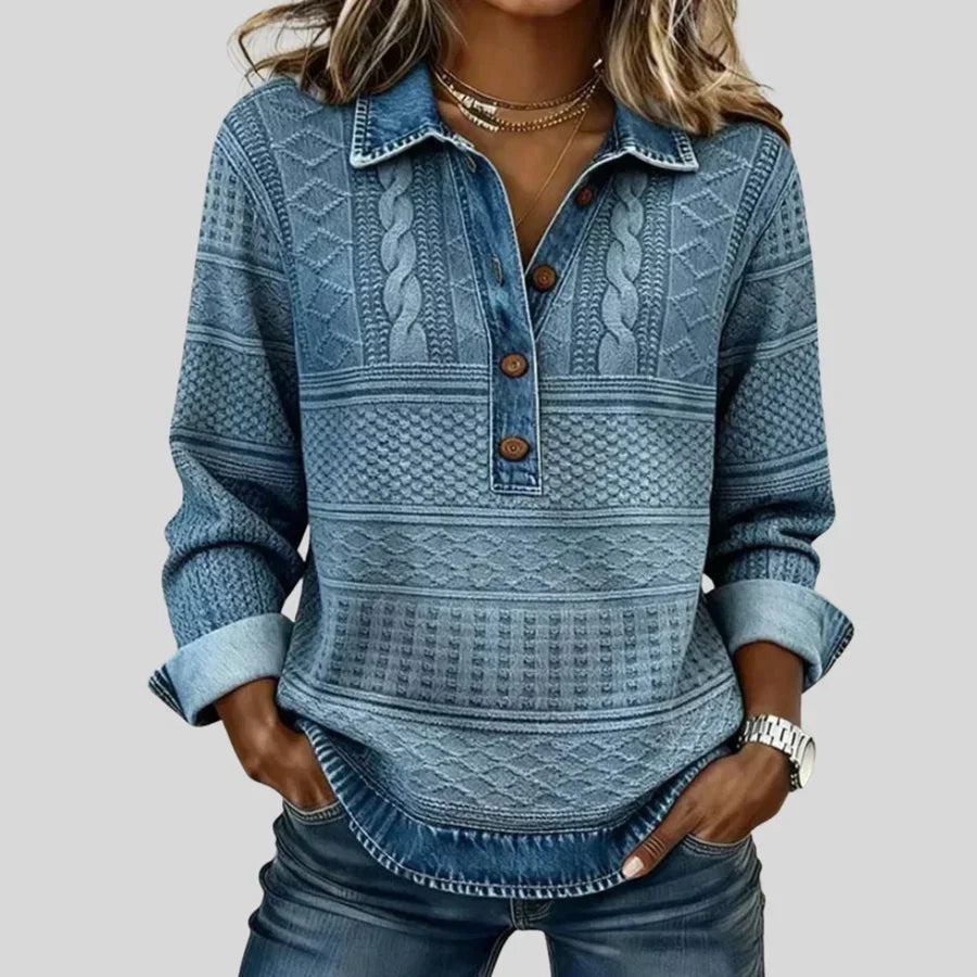 Azalea | Jersey de punto con cuello