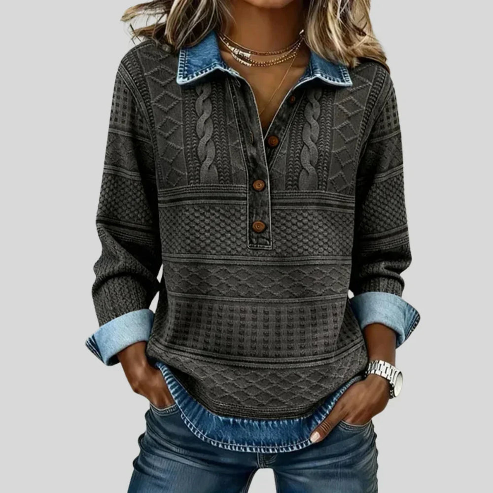 Azalea | Jersey de punto con cuello