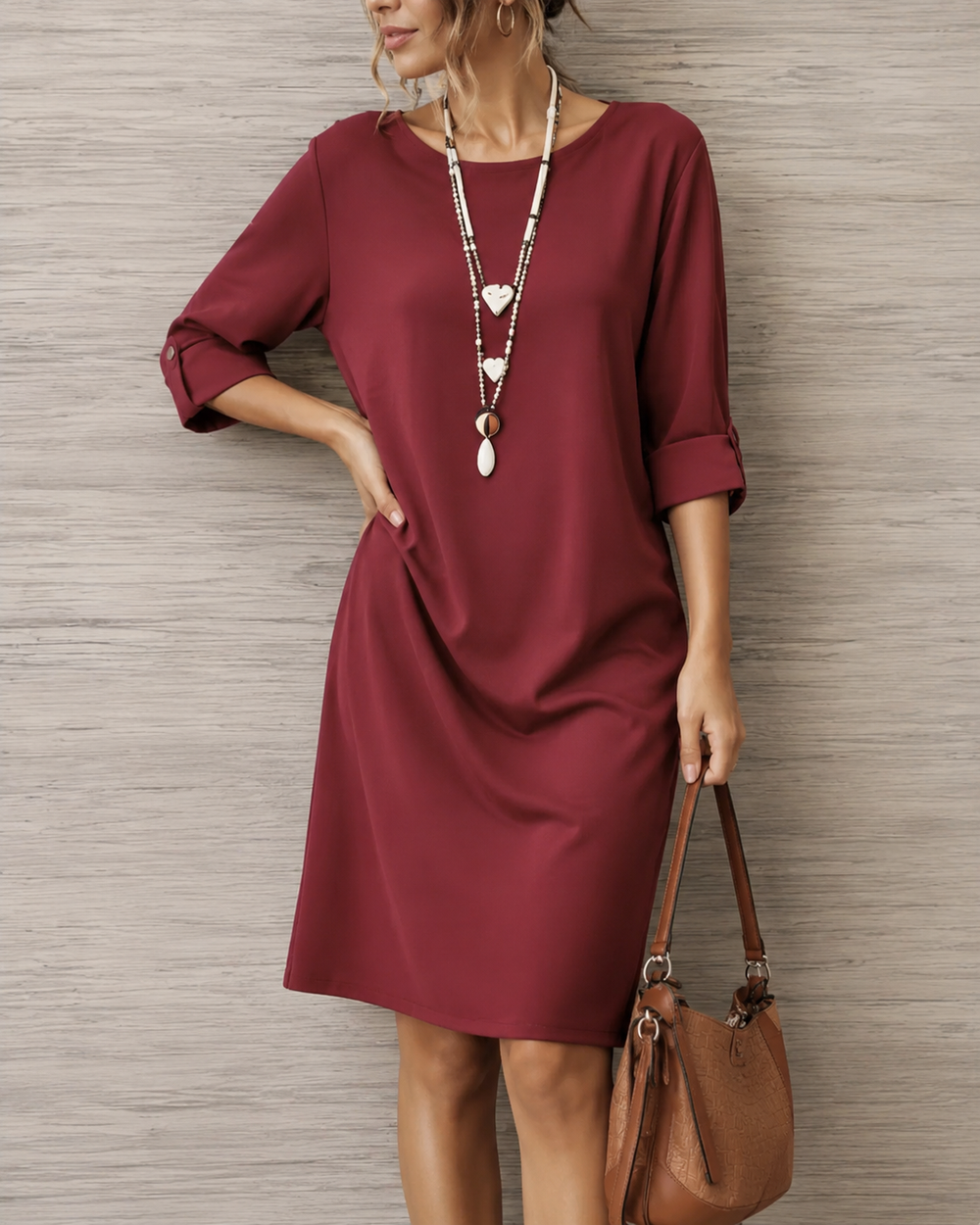 Odette | Vestido midi que disimula la tripa