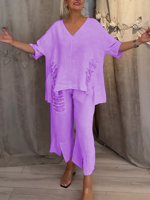 Bianca | Conjunto de lino