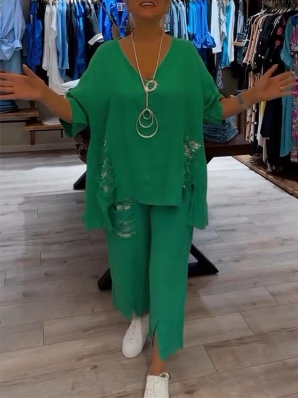 Bianca | Conjunto de lino
