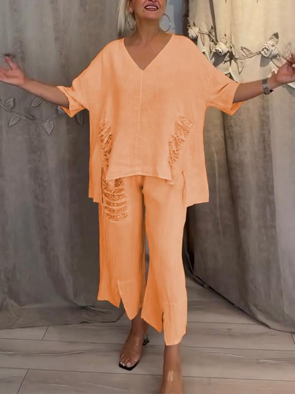 Bianca | Conjunto de lino