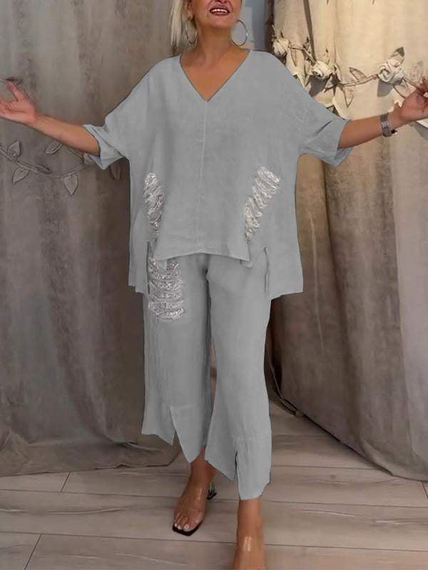 Bianca | Conjunto de lino