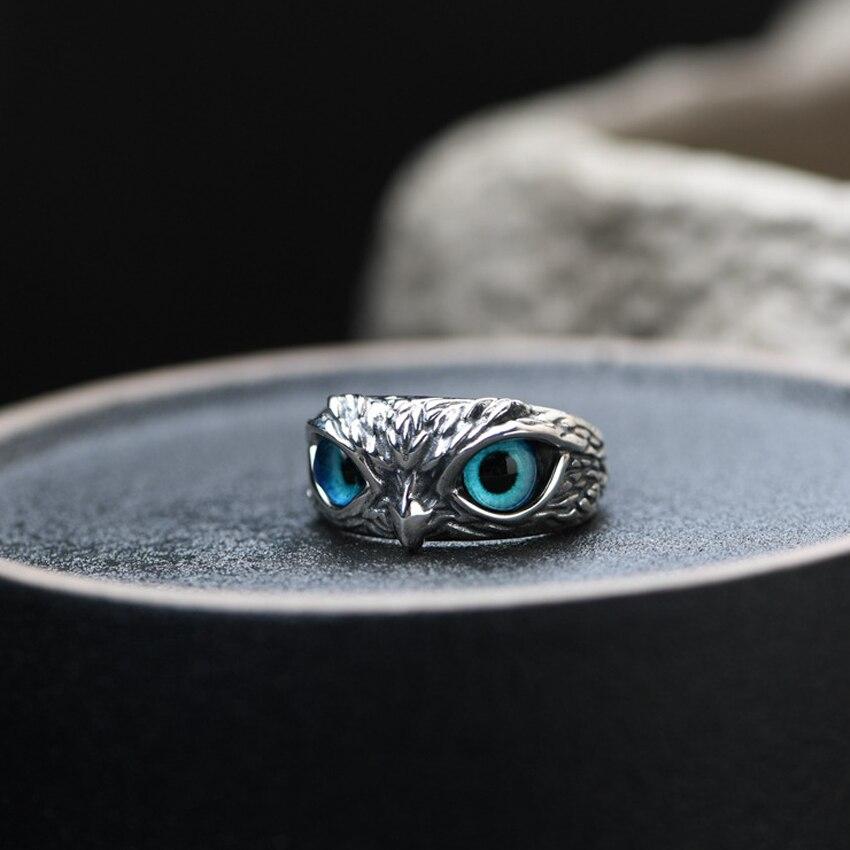 Celeste | Anillo de la suerte ajustable de plata y ópalo