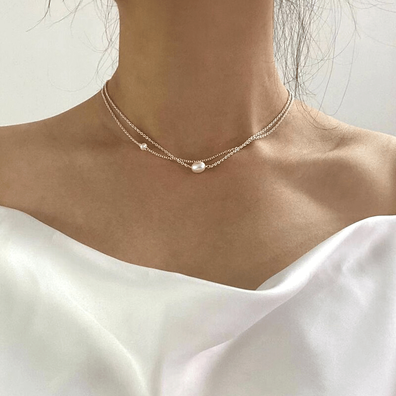 Margarita | Collar de perlas de agua dulce