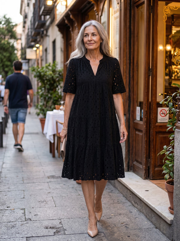 Marilyn | Vestido de verano con volantes