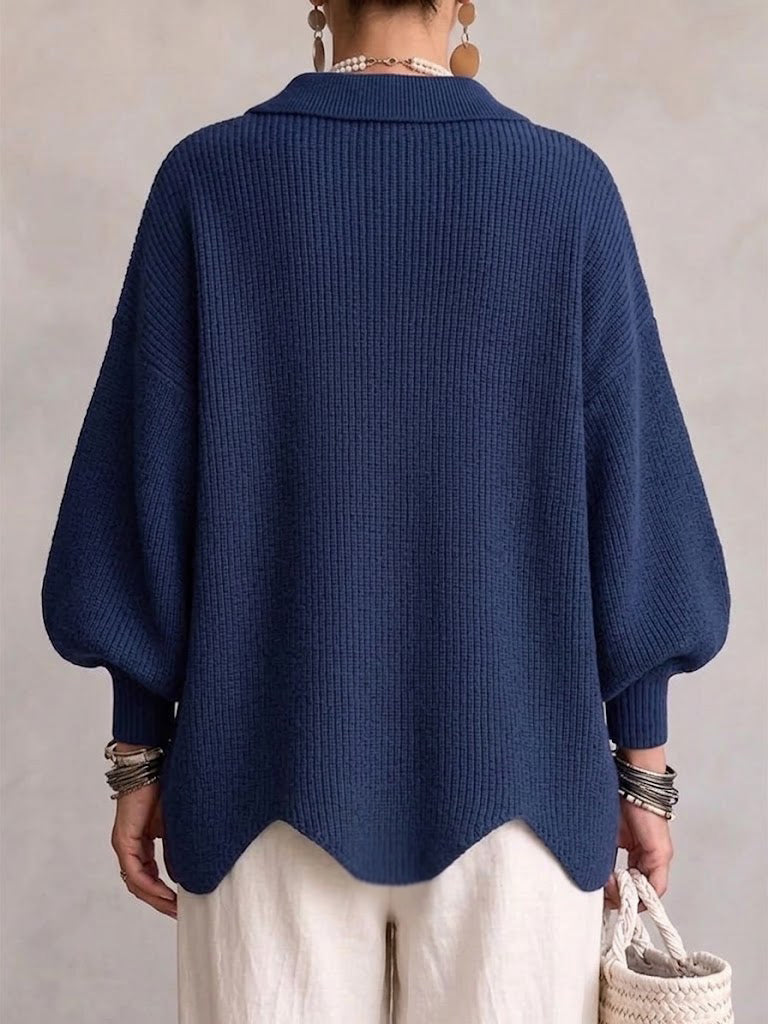 Isolde | Chaqueta de punto oversize con botones