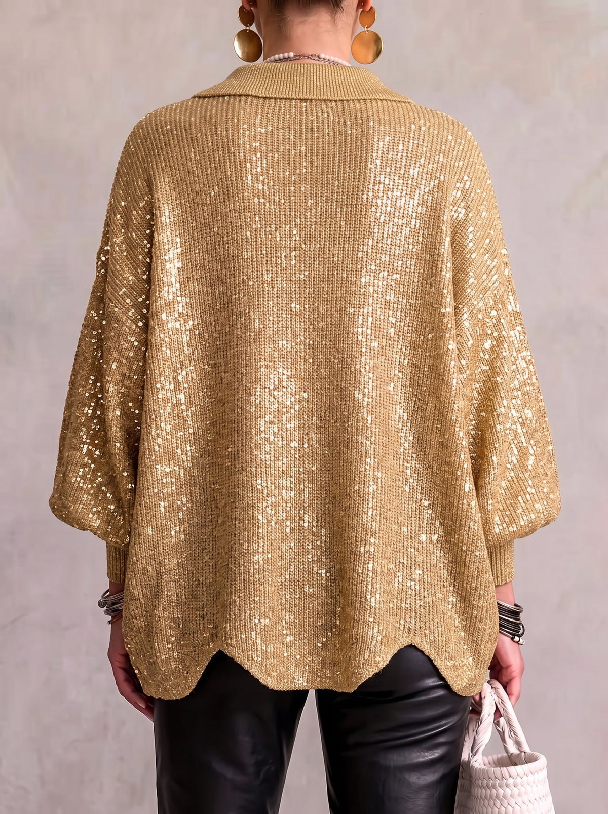 Isolde | Chaqueta de punto oversize con botones