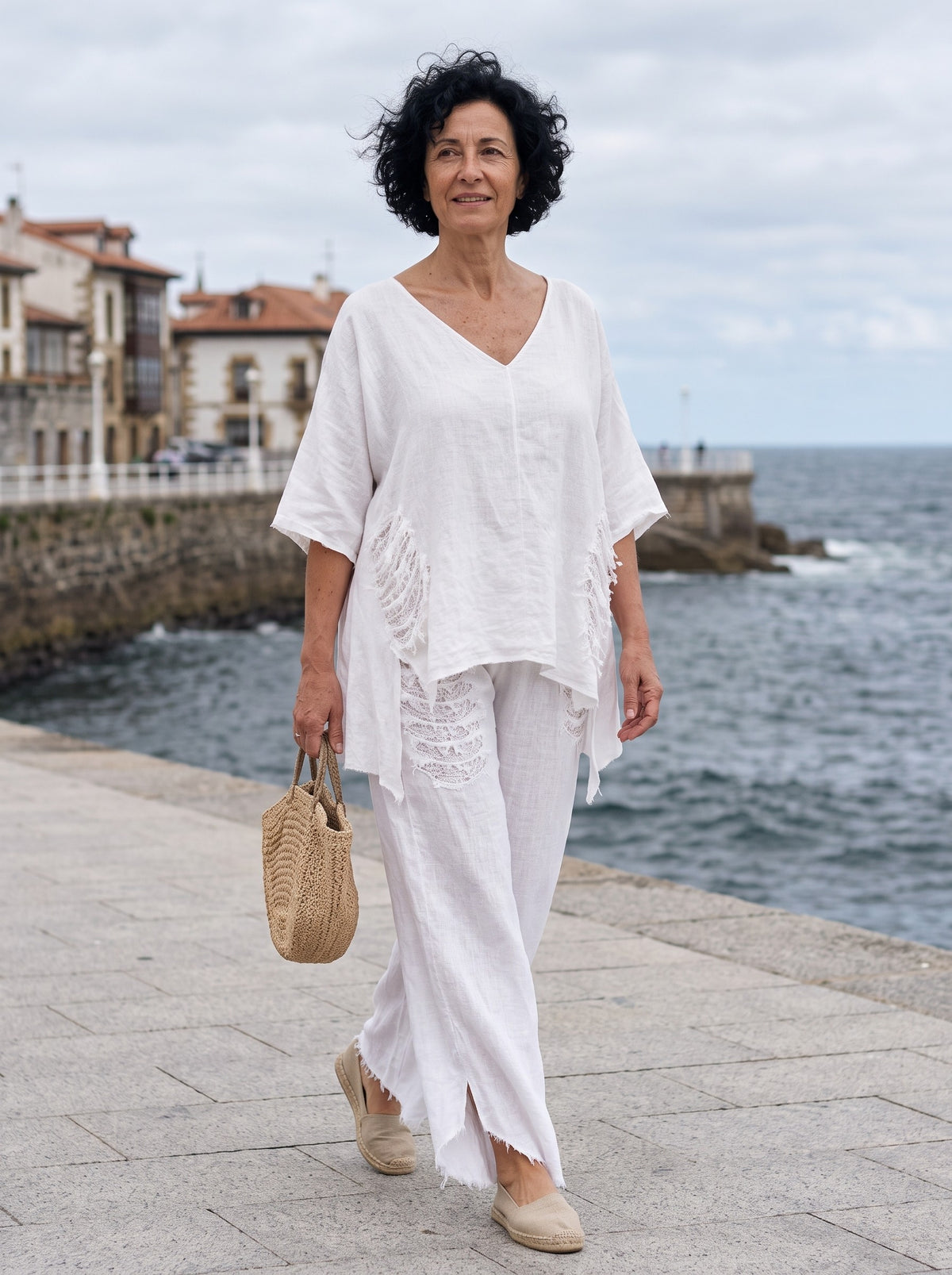Bianca | Conjunto de lino